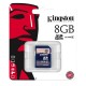 Kingston - TARJETA SD - 8 GB - SDHC