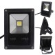 PANTALLA PROYECTOR FOCO LED 10w EXTERIOR JARDIN TERRAZA BALCON