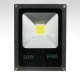 PANTALLA PROYECTOR FOCO LED 20w EXTERIOR JARDIN TERRAZA BALCON