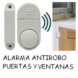 ALARMA PARA VENTANAS Y PUERTAS, SEGURIDAD ECONOMICA!