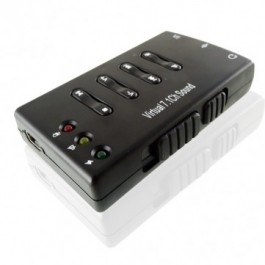 TARJETA DE SONIDO USB 2.0 PC ORDENADOR