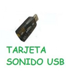 Tarjeta de sonido externa USB Ordenador
