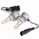 KIT DE LED HB4 9006 BOMBILLAS 7600 LUMEN 12V 24V COCHE CAMION