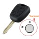 Carcasa Llave Peugeot Citroen 2 Botones CE165 SX9 Ref. 105