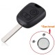 Carcasa Llave Peugeot Citroen 2 Botones CE165 VA2 Ref. 106
