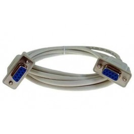 Cable Serie Hembra a Hembra RS232 DB9 Puerto COM RS-232 db-9 Serial