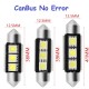 Bombilla Festoon 3 Led C5W C7W C10W CanBus Luz Techo Matrícula Coche