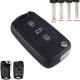 Carcasa Llave Kia y Hyundai 3 Botones CE0682 Ref. 130 Espadín a Elegir