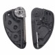 Carcasa Llave Alfa Romeo y Fiat 3 Botones CE0523 SIP22 Ref. 129
