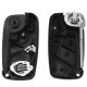 Carcasa Llave Fiat 3 Botones CE0678 SIP22 Ref. 128