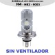 Bombilla H4 HB2 9003 Led 2400 Lumen Luz Cruce y Larga Sin Ventilador