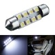 Bombilla Festoon C5W 36mm 8 Led Smd 1210 Luz Interior Matrícula Coche