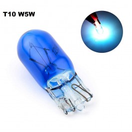 Bombilla T10 W5W W3W Halógena Azul Interior Tablero Cuadro Coche