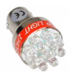 BOMBILLA LED ALERTA PITIDO MARCHA ATRAS CAMION FURGONETA P21W BA15S