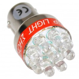 BOMBILLA LED ALERTA PITIDO MARCHA ATRAS CAMION FURGONETA P21W BA15S