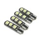 BOMBILLA T10 6 SMD LED W5W CANBUS 